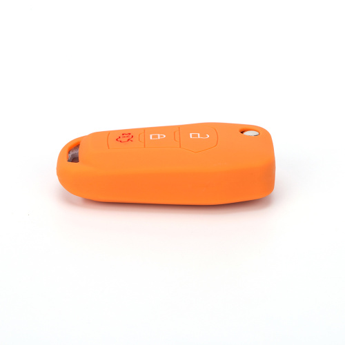 Protective Flip Car Key Silicone Case For Ford