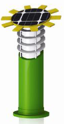 Solar garden light