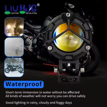 LIUHJG Custom OEM ODM Motorcycle Lighting System Projector Led Driving Fog Lights for Bike
