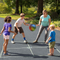 10 kickball de bola de playground de borracha