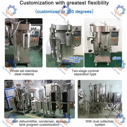 Slaughter by-products and fish products spray dryer