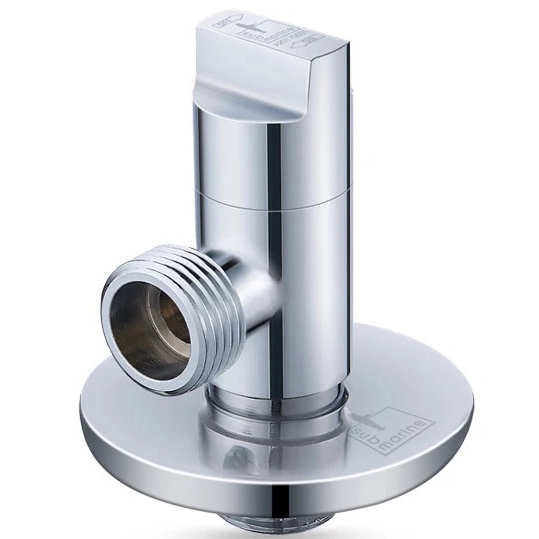 Zinc Chrome Plated Toilet Angle Valve Cock