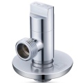 chromed ninety degree toilet stop angle valve