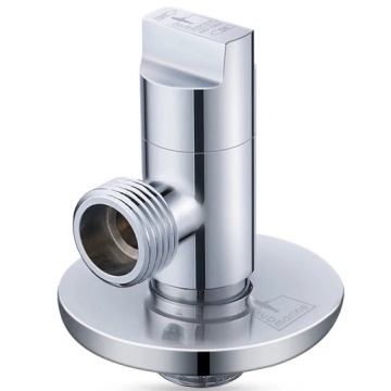 Zinc chrome plated toilet angle valve cock