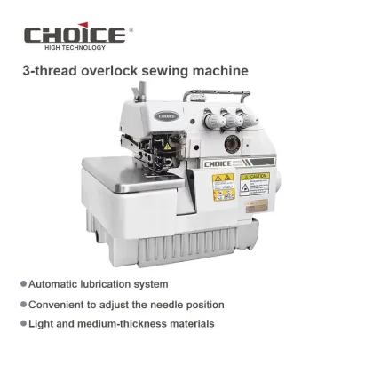 Golden Choice GC737F/FS Baby Lock Fine Stitch 3 Thread Overlock Sewing Machine