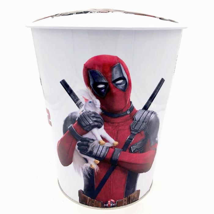 DADI 5L Popcorn Metal Tin Bucket Dome Lid