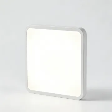 LED ceiling light with gentle diffusion