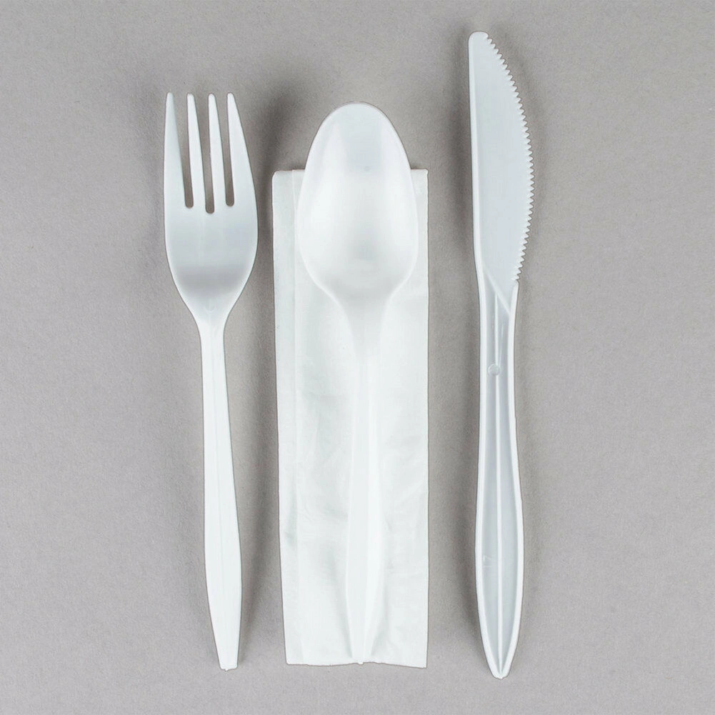 Plastic Cutlery Sets with Napkin