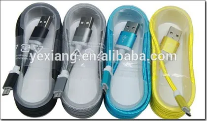 Yexiang Data Cable Dual Micro Usb Cable For Mobile Phone