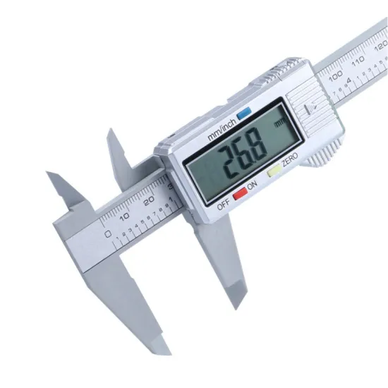 Free Shipping: High Strength Plastic Digital Vernier Caliper - 0-150mm, 6 inches Electronic Micron Callipers for Accurate Measurements