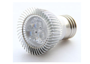 280lm Luminous Flux 50-60hz Ac 90 - 240v 25 Degree E27 3w Dimmable Led Spotlight