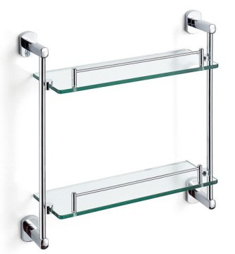 Elegant glass shelf,bathroom glass shelf