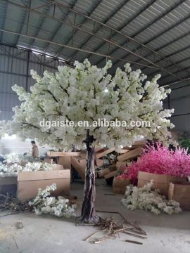 artificial indoor cherry blossom tree for wedding decoration