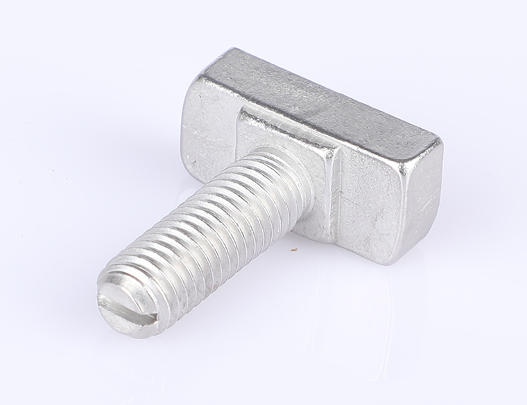 Square neck T-shaped bolt