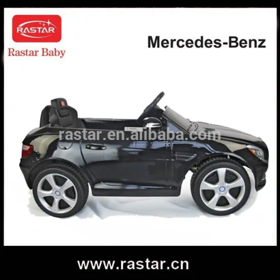 Mercedes-Benz SLK car type plastic electric battery operated ride on RASTAR baby car