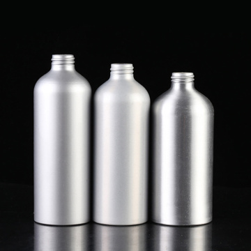 Échantillon gratuit bouteilles en aluminium divers types