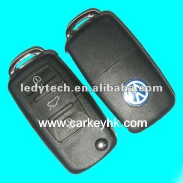 High quality VW 3 button car remote key 433mhz