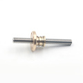 Diameter 8mm carbon steel lead screw Tr8x2