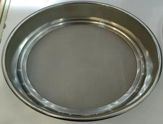 900 mesh stainless steel filter test sieve