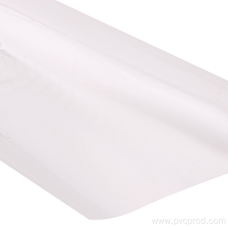 Transparent plastic rigid PVC film