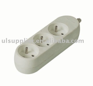 3 Way NF/CE Gniazdo/gniazdo elektryczne (09-PTNF203N)