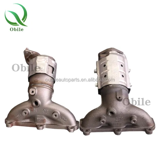 Automotive Parts & Accessories: Catalytic Converter with Exhaust Manifold for Hyundai New SantaFe 2.7 Front Part