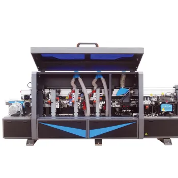 1504BS Wood 6 Functions Double Trimmer Edge Banding Machine