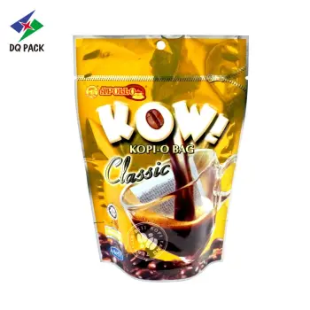 DQ PACK 2022 New Design Coffee Bag With Valve For Drink Packaging