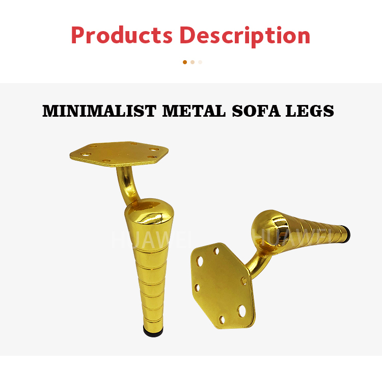 D0168 furniture sofa metal leg