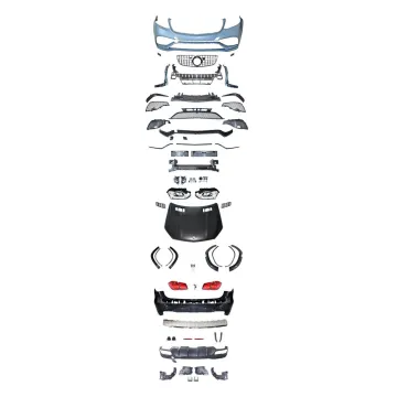 GLS63 Car Body Kit for Mercedes GL Class X166 GL350 GL450 2013-2015 Headlights Taillights Bumpers Upgrade