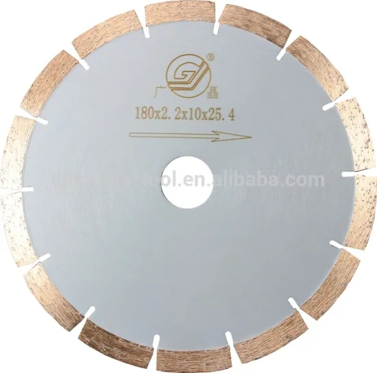 segmented diamond cutting disc for stone 180mm diamond saw blade for stone