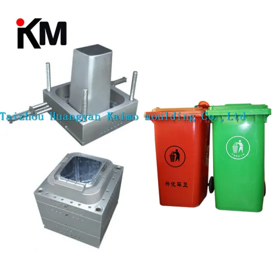 Injection Plastic Dustbin Mould/Mass-produced Plastic Dustbin