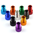 Bicycle valve tip conversion tire valve cap