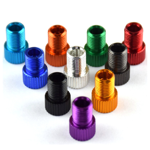 Bicycle valve tip conversion tire valve cap