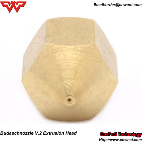 3D printer accessories Budaschnozzle V.2 Extrusion head 0.4 Nozzle 0.3mm 0.4mm 0.5mm thread M10 x1