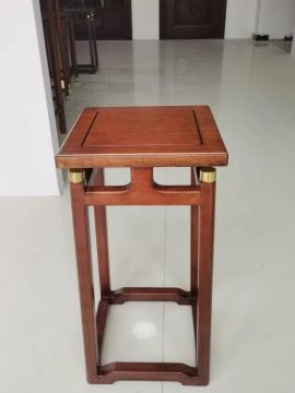 Mais vendido belo suporte de flor de madeira maciça chinesa