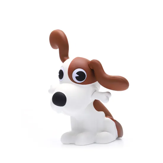 Custom High Quality Jumbo White Dog Stress Ball - PU Foam Toy