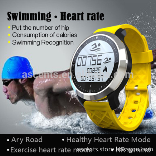 New arrival swimming smart watch with heart rate monitor bluetooth intelligent Sport watch IP68