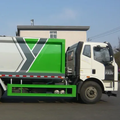 FAW Jiefang J6L 220HP 4X2 Compressed Garbage Truck