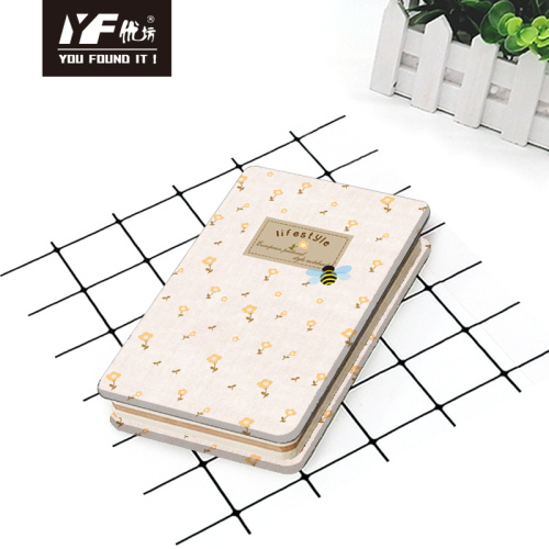 Notebook Template Custom flower life style cute metal cover notebook Supplier