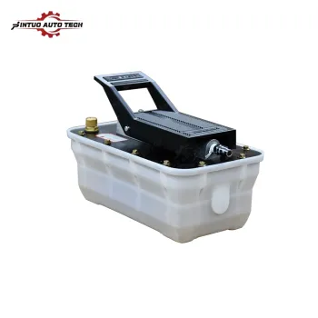 Air Operated Hydraulic Power Pack with Bottle Jack and Foot Pedal Pump