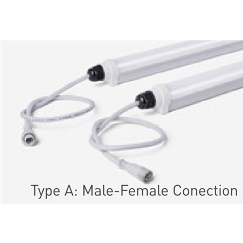 LEDER อะลูมิเนียม หรี่แสงได้ 4000K 2ft LED Tube Light