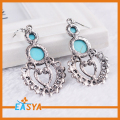 Các phụ kiện cổ điển đôi vòng ngọc đá trái tim Earrings