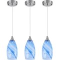 Medium Pendant Light Hand Blown Glass Shade