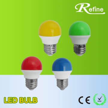 colour mini bulb140 degree glass led bulb e27 1W 2W 3W led colour mini bulb