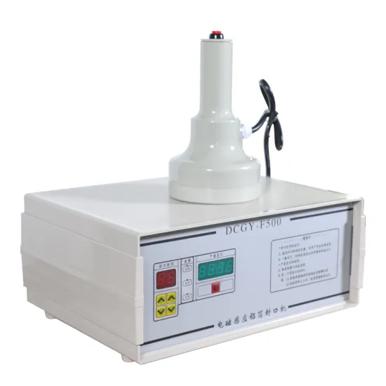 DCGY-F500 Manual for Glass Jar Lid Bottles Hand Heat Neck Aluminum Foil Sealing Machine