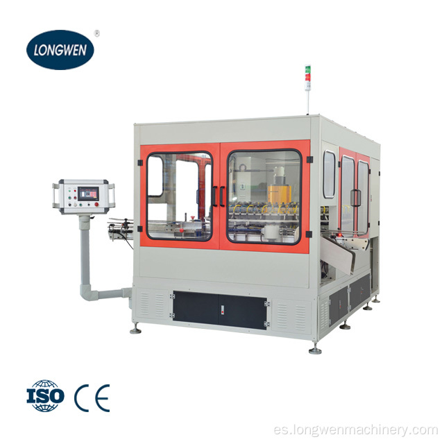 Línea de máquina para fabricar cajas de latas de aerosol / aerosol Máquina de prueba de fugas / líquidos