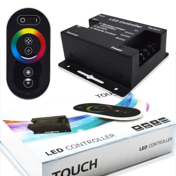 High Power 12V 18A RGB LED Strip with 433MHz RF 6Keys Touch Remote Control