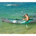 Nuevo kayak inflable 2 persona pescando distribución de kayak