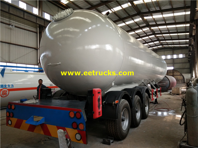 60000 Litres Propane Gas Trailer Tanks